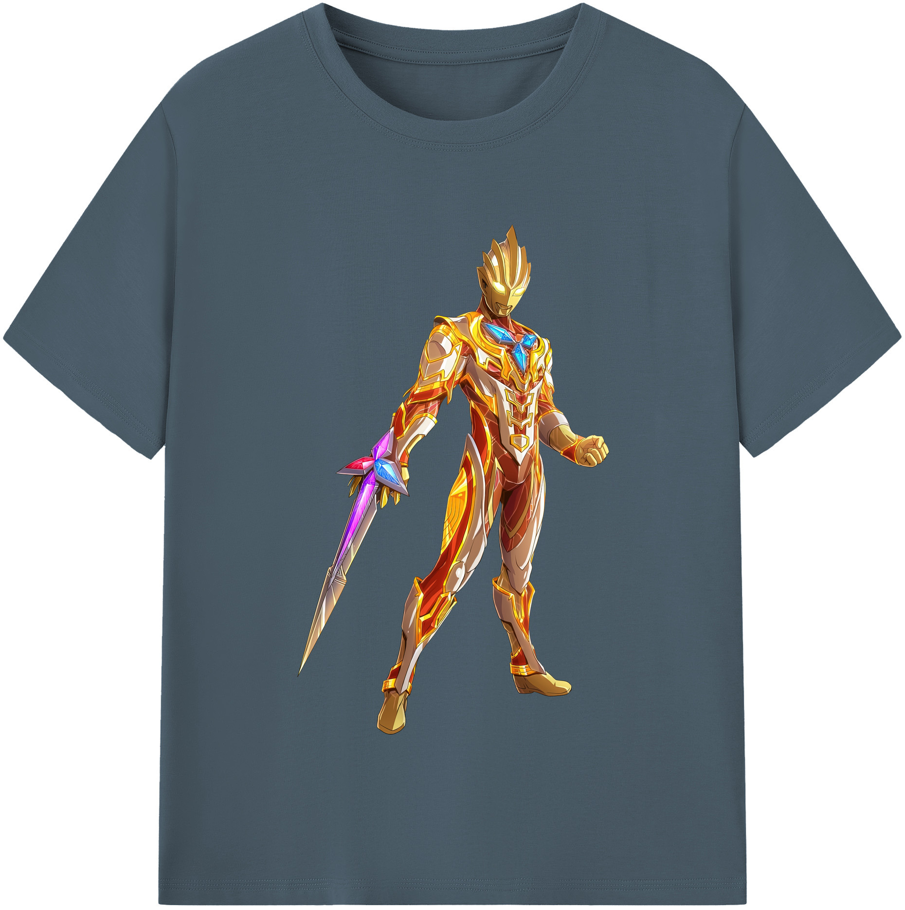 （画像用） ウルトラマン Ultraman 綿100％半袖Tシャツ（フロントプリント）